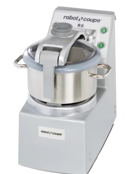 ROBOT COUPE Parçalayıcı Mikser, Üç Fazlı, 2200 W, 8 Lt, R 8